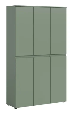 Schrank SCARPA grün B/H/T: ca. 105x175x37 cm