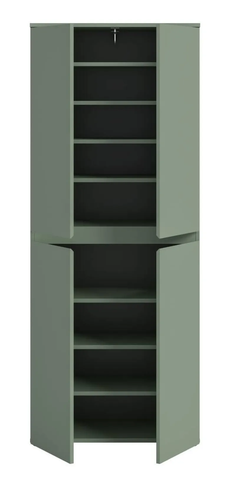 Schrank SCARPA grün B/H/T: ca. 70x175x37 cm