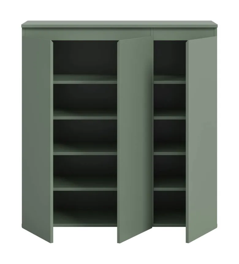 Schrank SCARPA grün B/H/T: ca. 105x111x37 cm