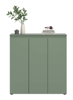 Schrank SCARPA grün B/H/T: ca. 105x111x37 cm