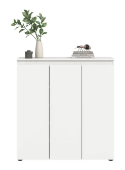 Schrank SCARPA weiß B/H/T: ca. 105x111x37 cm