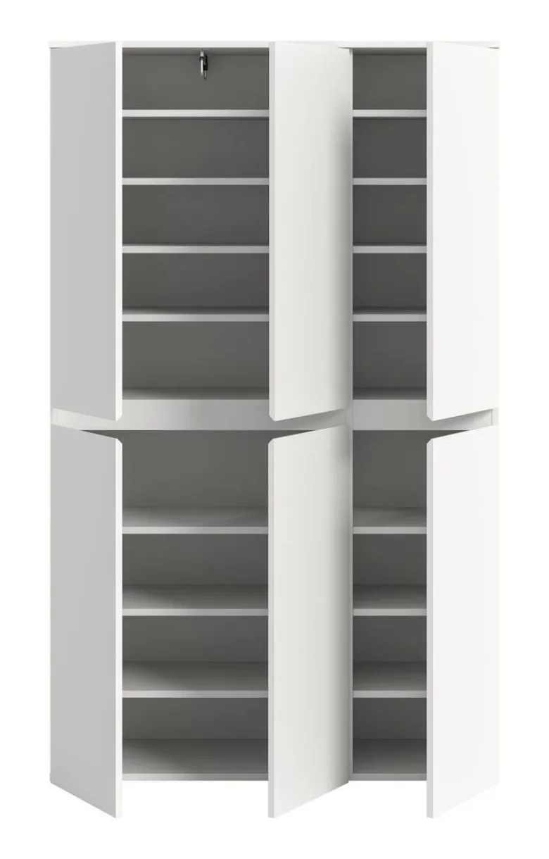 Schrank SCARPA weiß B/H/T: ca. 105x175x37 cm