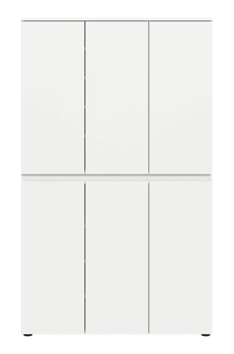 Schrank SCARPA weiß B/H/T: ca. 105x175x37 cm