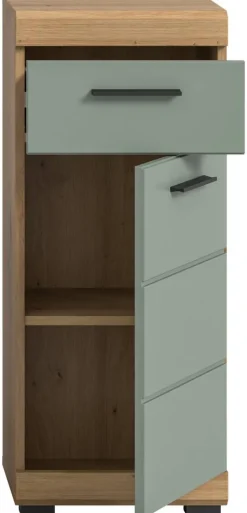 Schrank Scout Eiche Artisan Nachbildung salbei Nachbildung B/H/T: ca. 37x88x31 cm