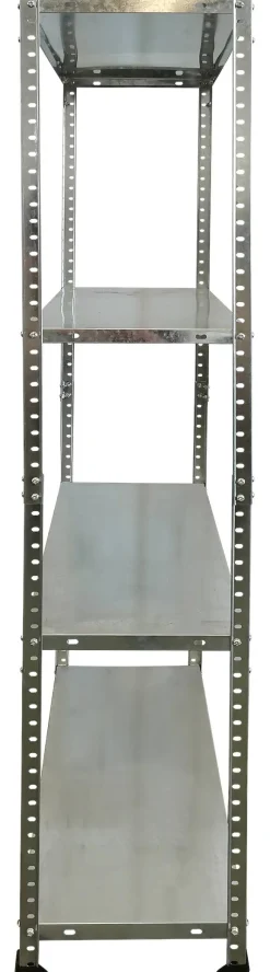 Schraubregal verzinkt B/H/T: ca. 75x150x30 cm