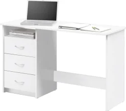 Schreibtisch Adria weiß B/H/T: ca. 123x77x50 cm