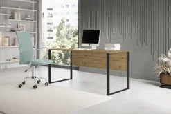 Schreibtisch Amanda Eiche Artisan Nachbildung B/H/T: ca. 170x77x73 cm