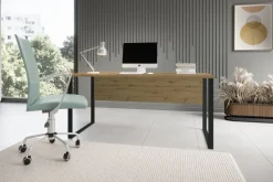 Schreibtisch Amanda Eiche Artisan Nachbildung B/H/T: ca. 170x77x73 cm