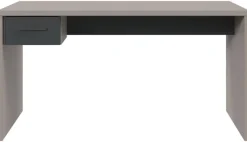 Schreibtisch Bahamas Sahara grau B/H/T: ca. 140x72x70 cm