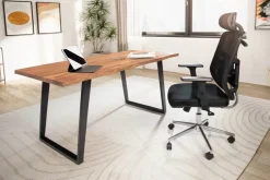 Schreibtisch B/H/T: ca. 180x76x90 cm