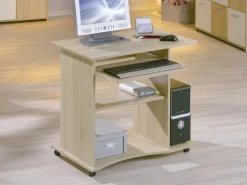 Schreibtisch Durini Eiche Sonoma Nachbildung B/H/T/L: ca. 80x75x50x80 cm