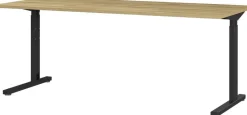 Schreibtisch 4253-582 Eiche Grand-Son Nachbildung schwarz B/H/T: ca. 180x80x80 cm