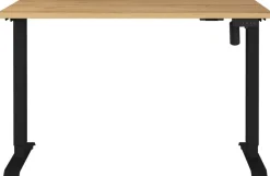 Schreibtisch 8022-582 Eiche Grand-Son Nachbildung schwarz B/H/T: ca. 120x118x80 cm