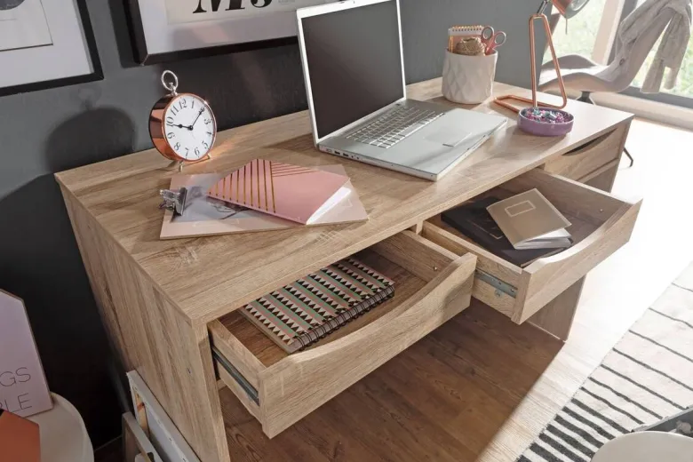 Schreibtisch Eiche Sonoma Nachbildung B/H/T: ca. 120x75x55 cm