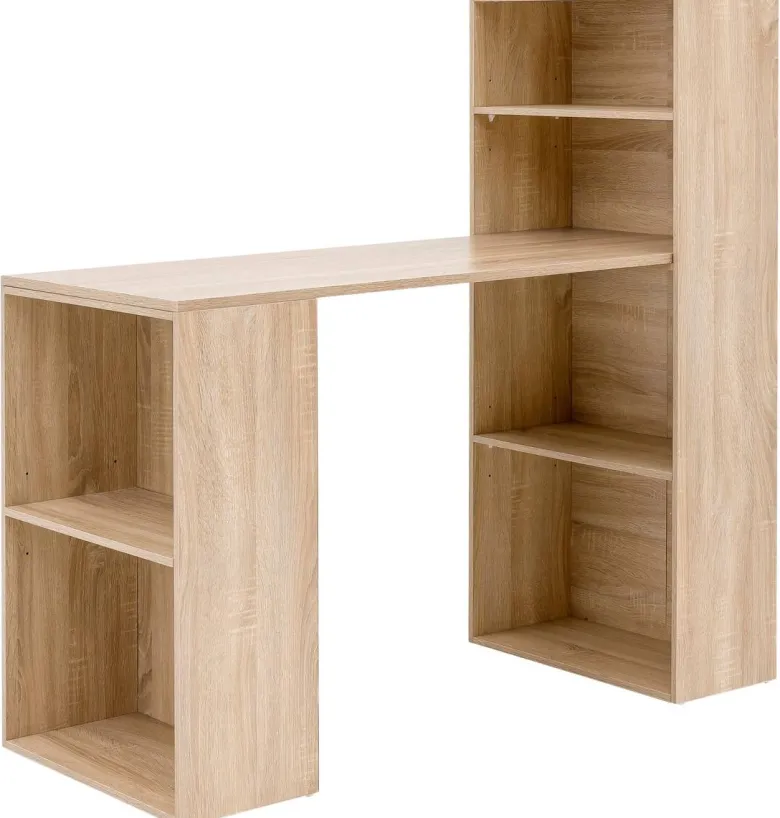Schreibtisch Eiche Sonoma Nachbildung B/H/T: ca. 50x120x120 cm