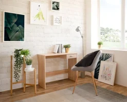 Schreibtisch Fritz Eiche Sonoma Nachbildung B/H/T: ca. 89x74x40 cm