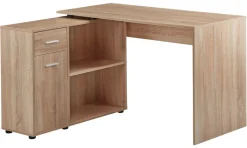 Schreibtischkombination Eiche Sonoma Nachbildung B/H/T: ca. 120x75,5x106,5 cm