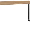 Schreibtisch Liverpool Plankeneiche Nachbildung B/H/T: ca. 140x74x70 cm