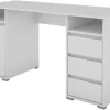 Schreibtisch LOBO weiß B/H/T: ca. 138x75x55 cm