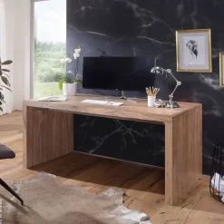 Schreibtisch natur B/H/T: ca. 140x76x80 cm