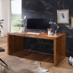 Schreibtisch natur B/H/T: ca. 140x76x80 cm