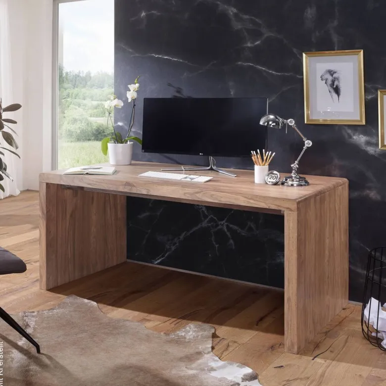 Schreibtisch natur B/H/T: ca. 160x76x80 cm