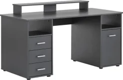 Schreibtisch Niels anthrazit B/H/T: ca. 150x86,7x70 cm