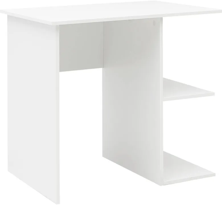Schreibtisch weiß B/H/T: ca. 82x76x60 cm