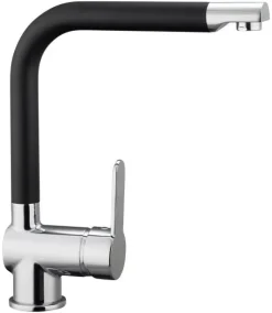 SCHÜTTE Armatur Rio schwarz Chrom Chrom B/H/T: ca. 27,3x25x5,7 cm