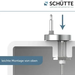 Schütte Duroplast WC-Sitz ANTHRAZIT Duroplast
