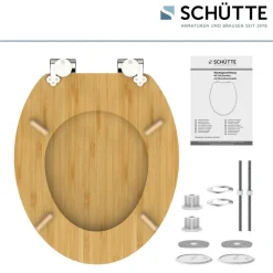 Schütte WC-Sitz Bambus