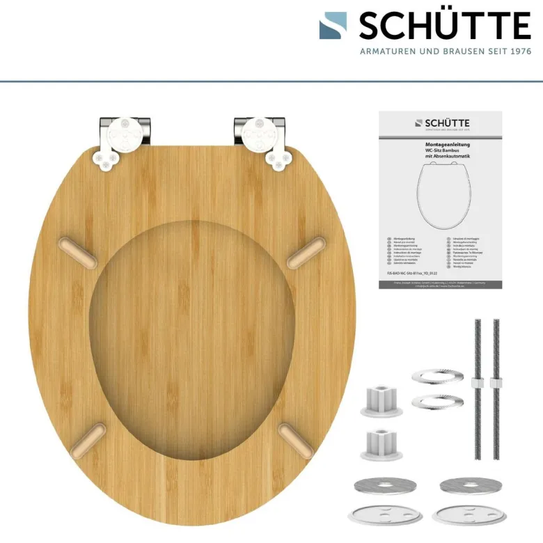 Schütte WC-Sitz Bambus