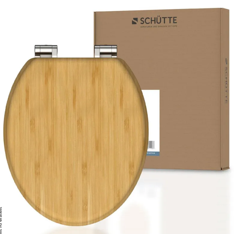 Schütte WC-Sitz Bambus