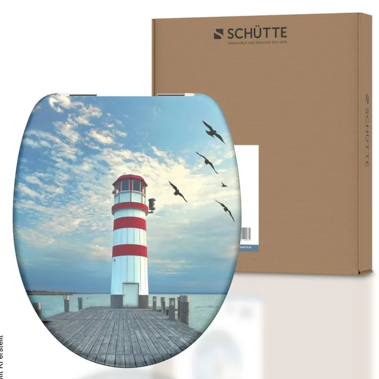 Schütte WC-Sitz LIGHTHOUSE Duroplast