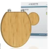Schütte WC-Sitz NATURAL BAMBOO natur Bambus B/H/T: ca. 37,2x5,5x42,5 cm
