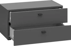 Schubkastenkommode System 64 anthrazit matt B/H/T: ca. 64x32x35 cm