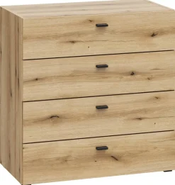 Schubkastenkommode System 64 Evoke Oak Nachbildung B/H/T: ca. 64x64x35 cm