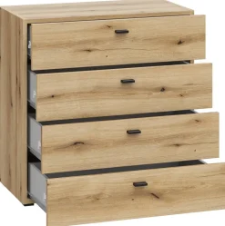 Schubkastenkommode System 64 Evoke Oak Nachbildung B/H/T: ca. 64x64x35 cm