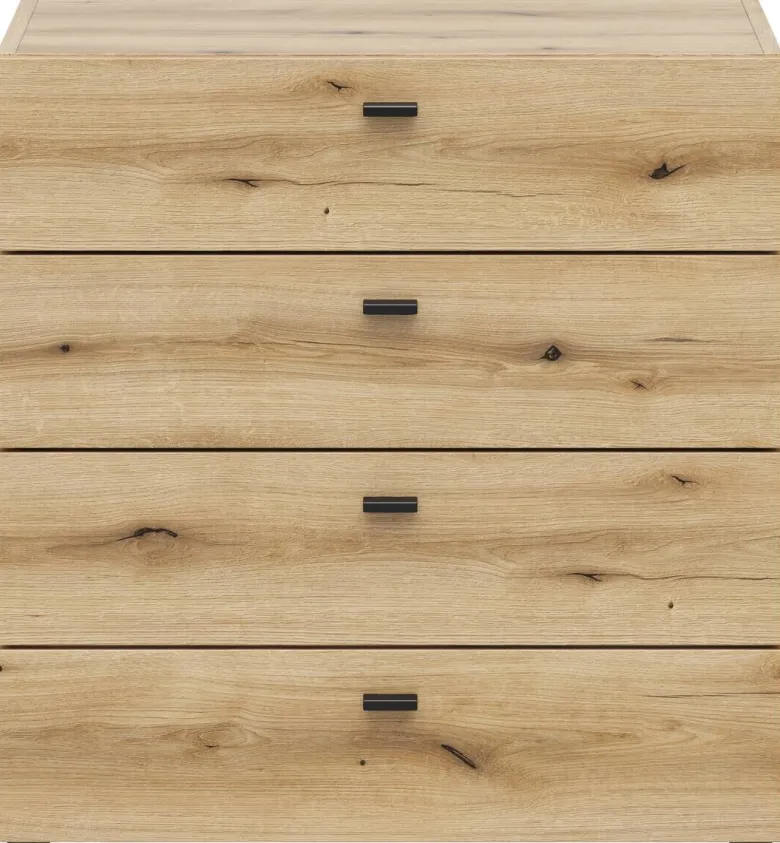 Schubkastenkommode System 64 Evoke Oak Nachbildung B/H/T: ca. 64x64x35 cm