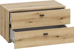 Schubkastenkommode System 64 Evoke Oak Nachbildung B/H/T: ca. 64x32x35 cm