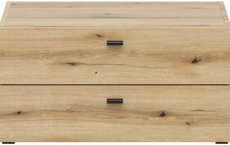 Schubkastenkommode System 64 Evoke Oak Nachbildung B/H/T: ca. 64x32x35 cm