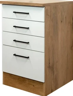 Schubkastenschrank Avila Magnolie matt B/H/T: ca. 50x85x60 cm