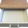 Schubkastenschrank Samoa weiß Eiche Nachbildung B/H/T: ca. 50x85x60 cm
