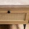 Schuhbank natur Eiche Optik B/H/T: ca. 100x48x38 cm