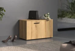 Schuhbank Pure Bliss Eiche Evoke Oak Nachbildung B/H/T: ca. 80x49x36 cm
