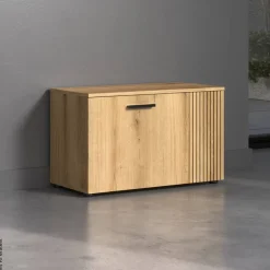 Schuhbank Pure Bliss Eiche Evoke Oak Nachbildung B/H/T: ca. 80x49x36 cm