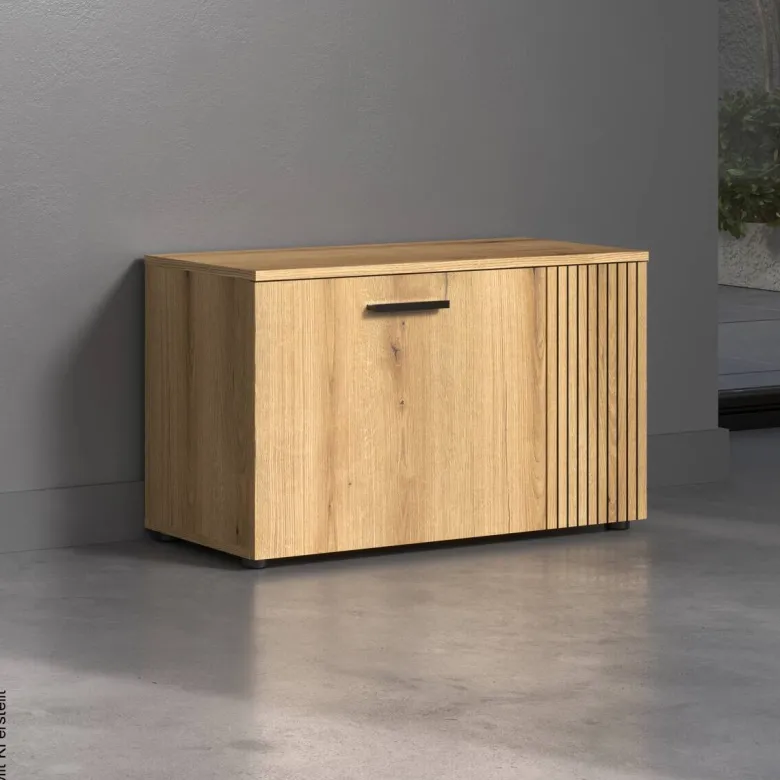 Schuhbank Pure Bliss Eiche Evoke Oak Nachbildung B/H/T: ca. 80x49x36 cm