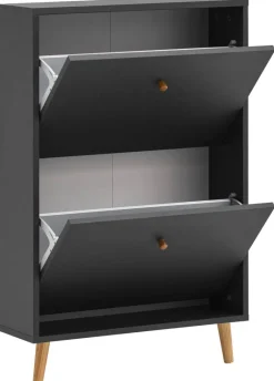 Schuhkipper Bjarne anthrazit B/H/T: ca. 59,8x92,2x20 cm