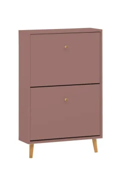 Schuhkipper Bjarne, 2er mauve B/H/T: ca. 59,8x92,2x19,55 cm