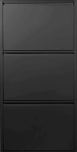 Schuhkipper Blacky schwarz matt B/H/T: ca. 50x105x13 cm